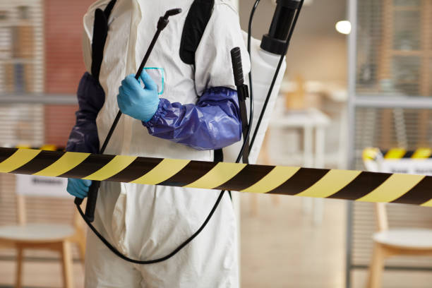 Professional Biohazard Cleanup technician working in Baltimore, MD